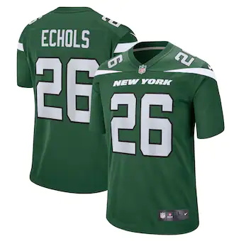 mens nike brandin echols gotham green new york jets game je